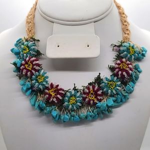 Hand Made Crochet Necklace